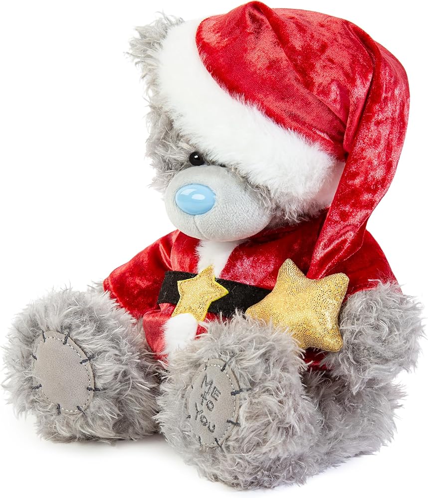 Me to You Tatty Teddy 19cm-High Cute Santa Bear In Luxury Gift Box Signature Collection