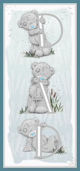 Bears With Letters Dad Father's Day Card