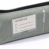 Single Durable Compact Zipper Pencil Case