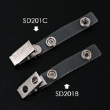 Pack of 100 Name Badge Clips