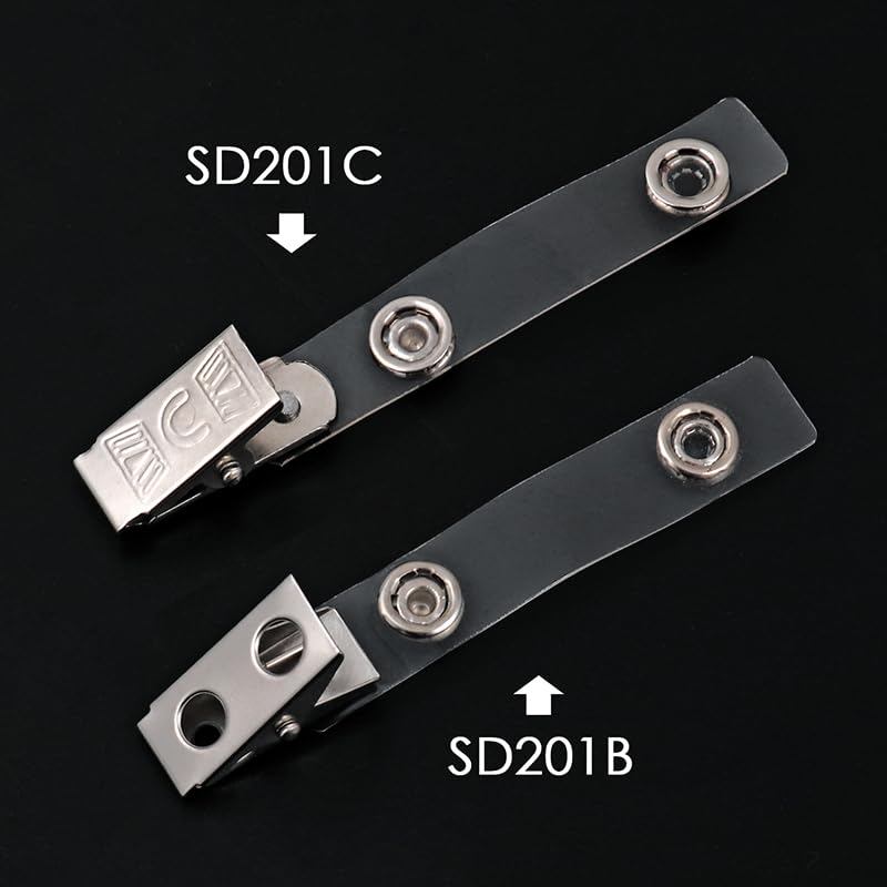 Pack of 100 Name Badge Clips