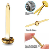 Pack of 100 Paper Fasteners 31mm - Butterfly Clips