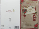 SISTER-IN-LAW - NICE VERSE GOLD FOIL CHRISTMAS CARD