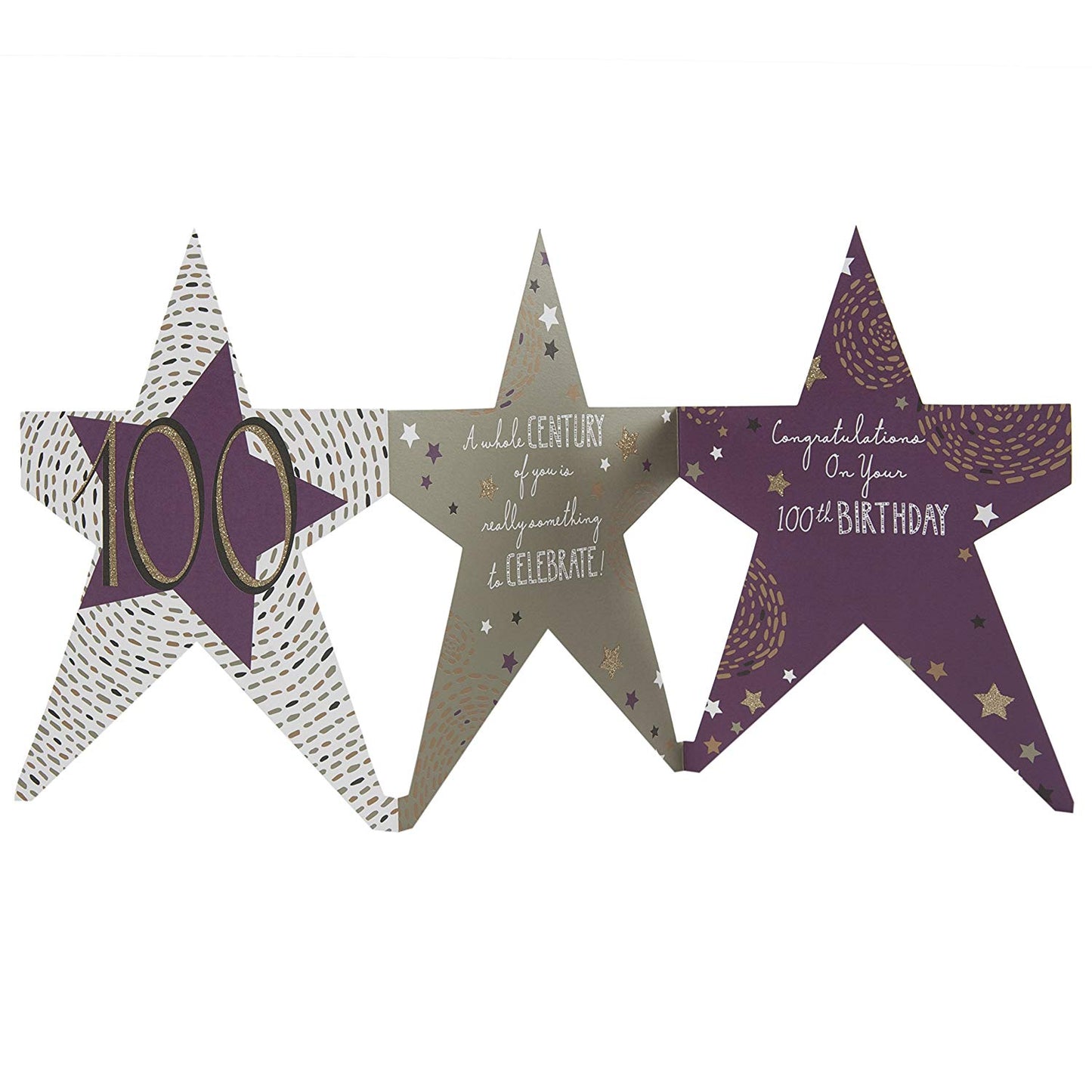 Hallmark 100th Birthday Card 'Something To Celebrate' 