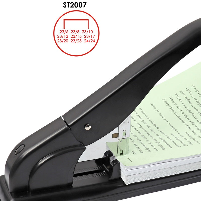 Metal Heavy Duty Desk Stapler - 200 Sheet Capacity 