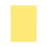 Pack of 8 A5 Plain Yellow Dyslexia Overlay Reading Sheets – PET Material, Rounded Corners