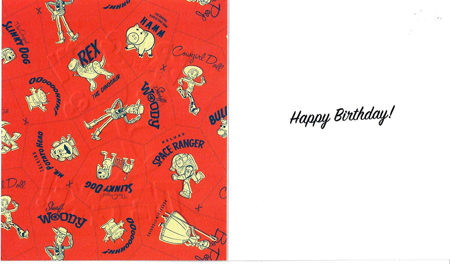 Toy Story 4 Bring On The Cake! Birthday Card