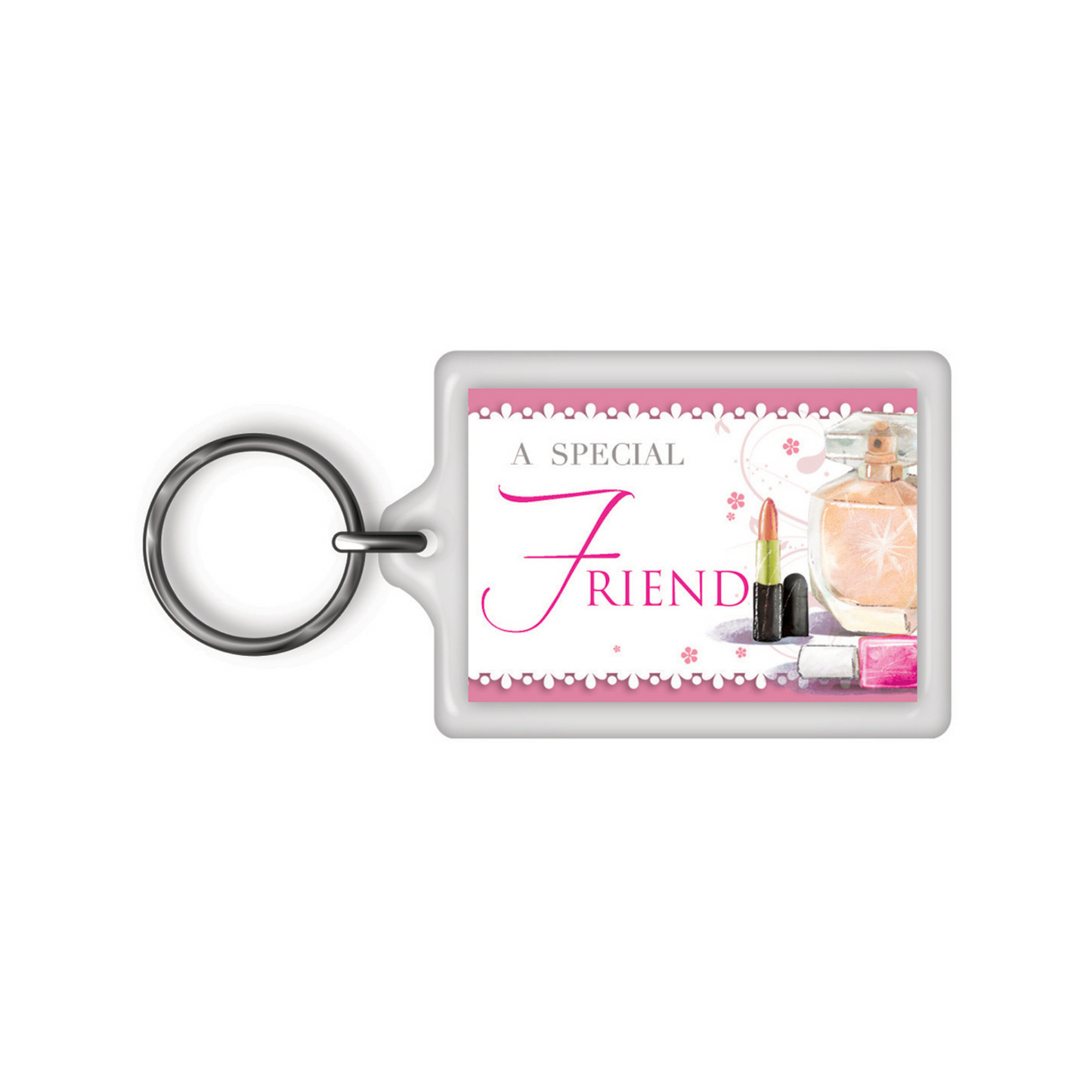A Special Friend Make Up Design Celebrity Style World's Best Keyring