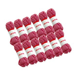 Dusky Pink Acrylic Yarn Roll – 10g, 4 Strand 8 Ply Knitting Wool