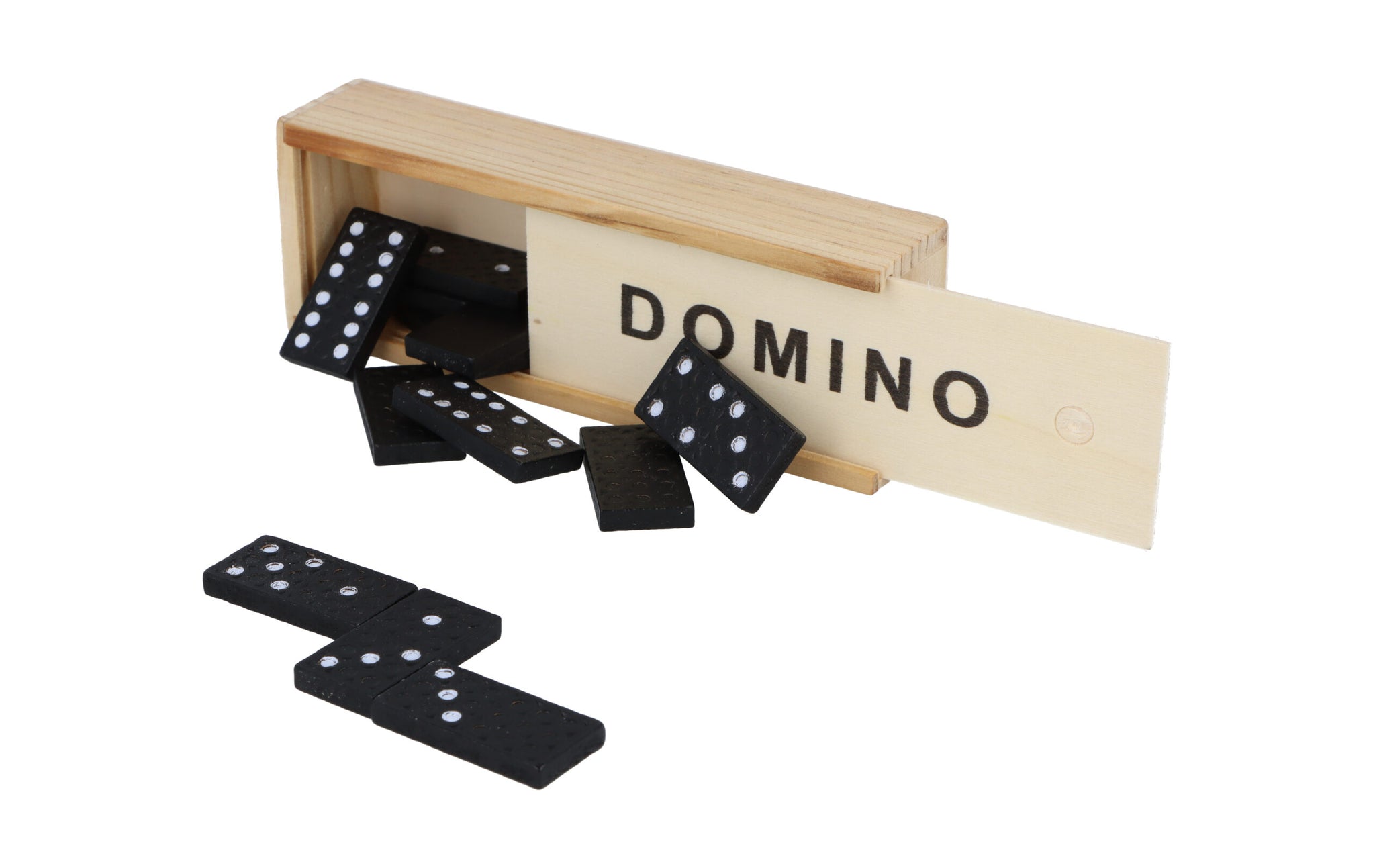 Dominoes In Wooden Box 28 piece Set