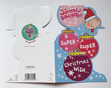 To a Wonderful Daughter Super Duper Christmas Humour Die Cut Card 