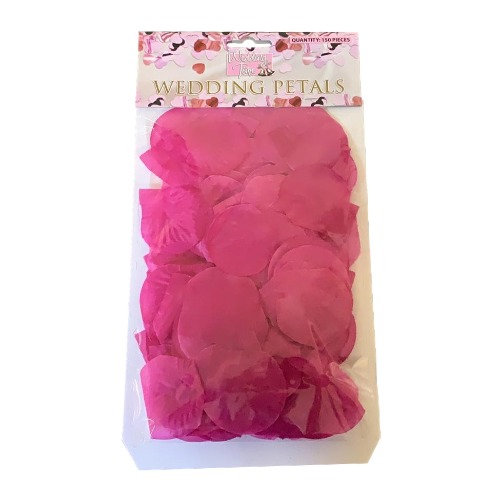 Pack of 150 Hot Pink Wedding Petals {DC}