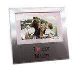 I Love My Mum 6" x 4" Aluminium Frame