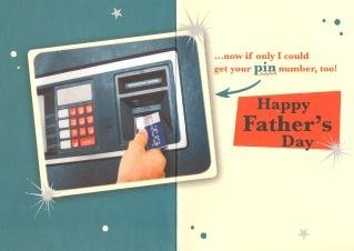 Dad on Father's Day, Father's Day Card 