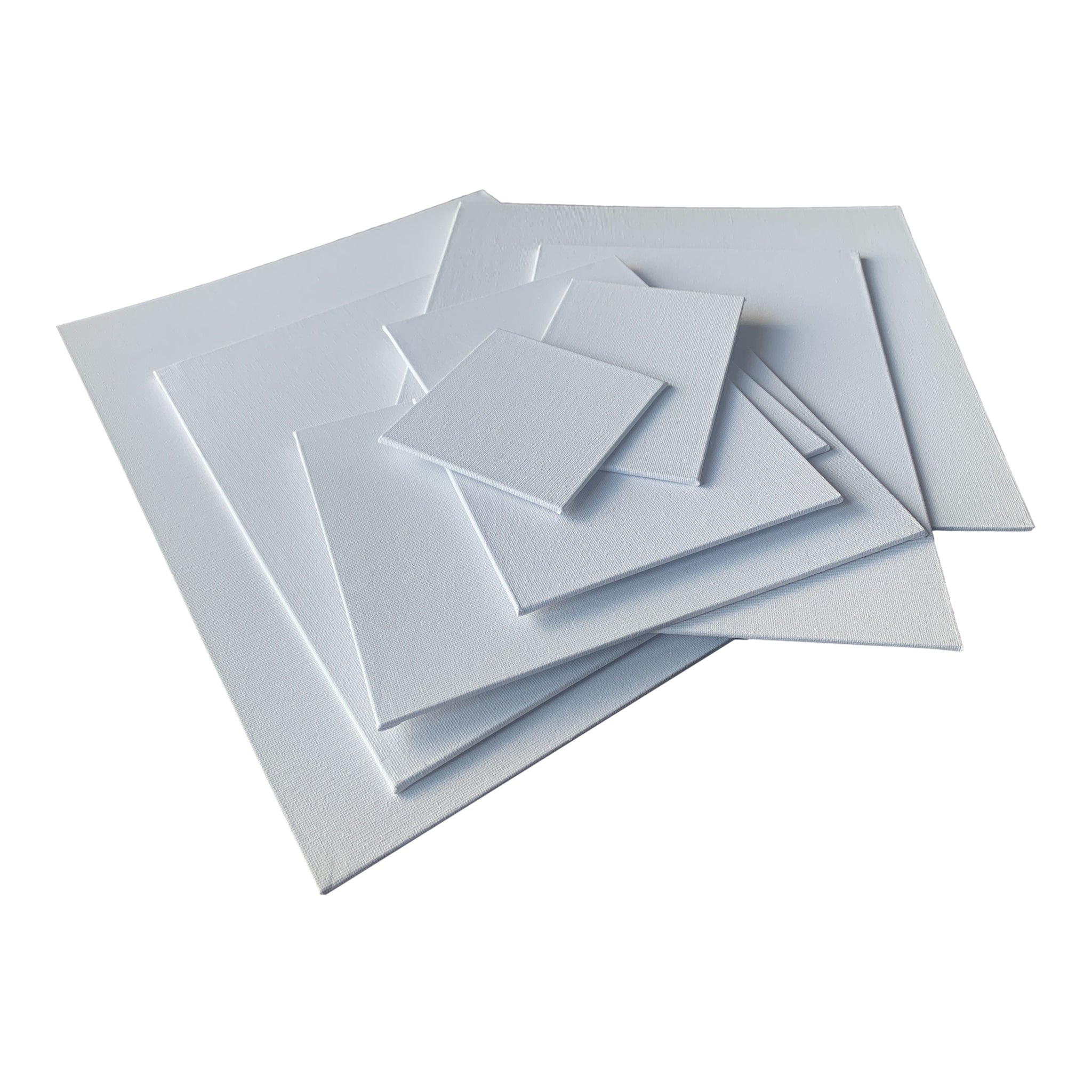 24x30cm Blank White Flat Stretched Board Art Canvas By Janrax