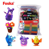 Pack of 1200 Pieces DIY Arts and Crafts Set
