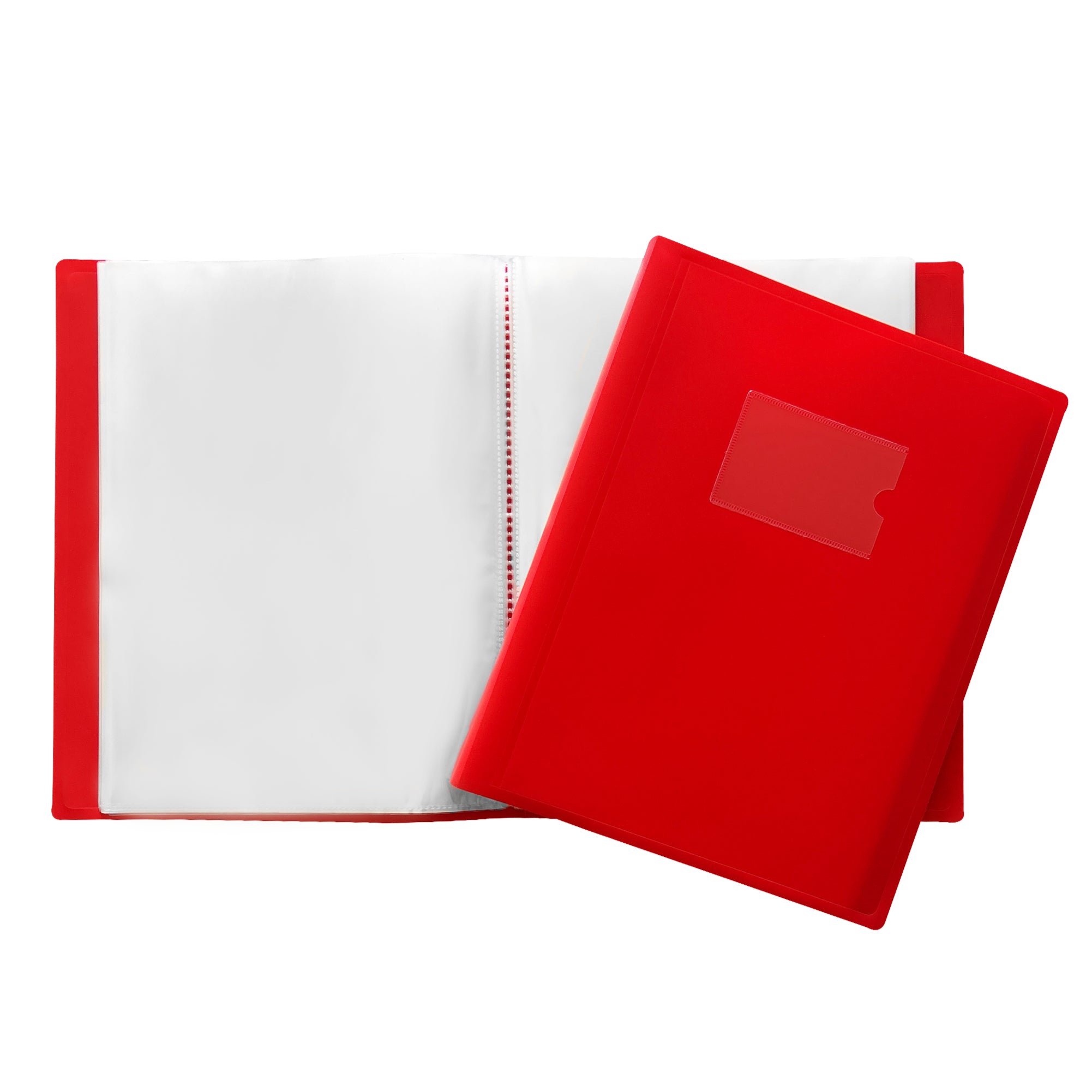 A4 Red Flexible Cover 150 Pocket Display Book