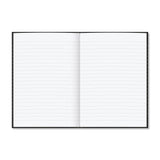 Rhino A5 Casebound 192 Pages 8mm Lined Hardback Notebook
