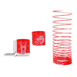 Single Red Christmas Spring 6.5cm