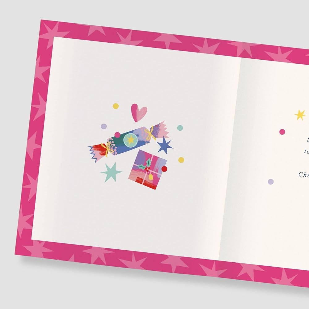 Festive Cracker & Gifts Design Lovely Sister Christmas Card