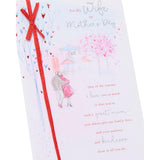 Couple Walking Through Design Wife Mother's Day Card