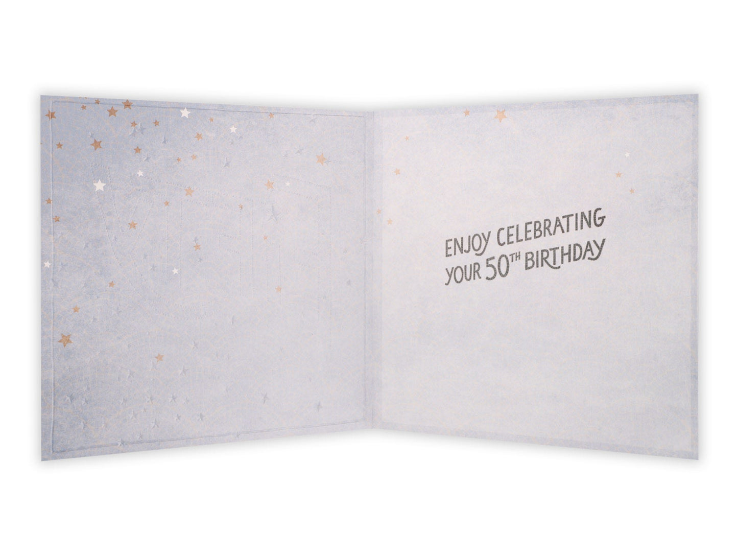 50th Mosaic Birthday Card