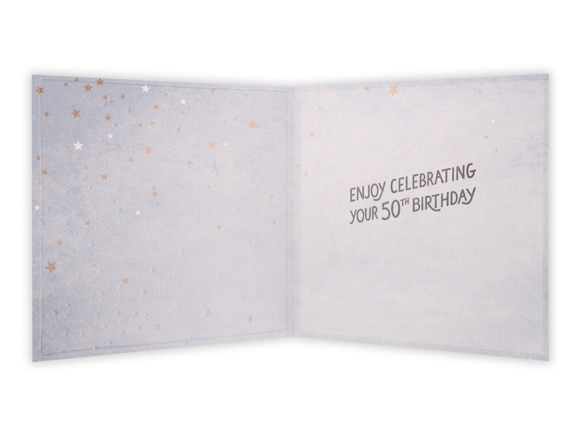 50th Mosaic Birthday Card