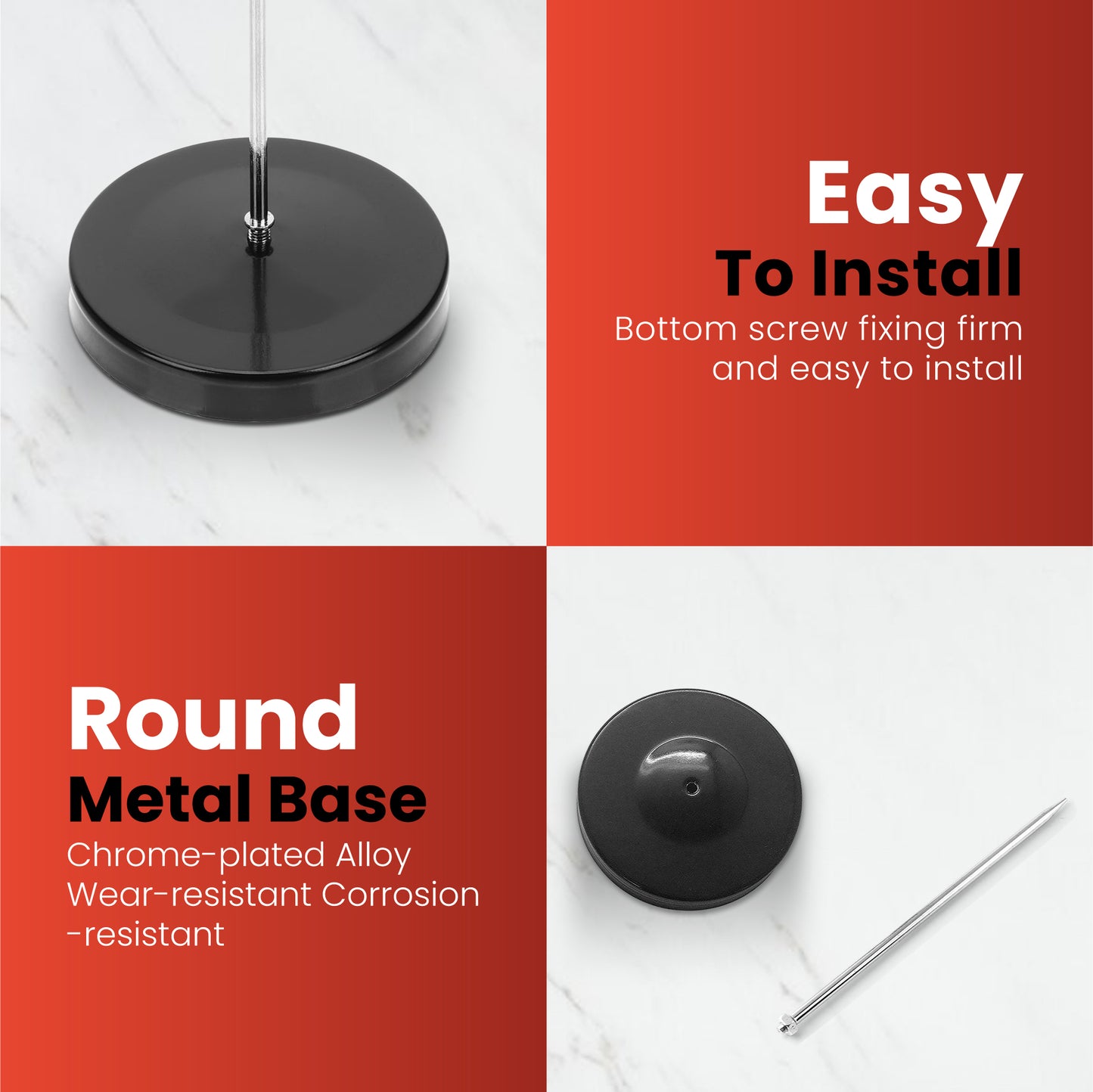 Paper Note Spike with Safety Tip - File Receipts Bills Invoices etc.