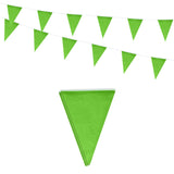 Lime Green Bunting 10m with 20 Pennants