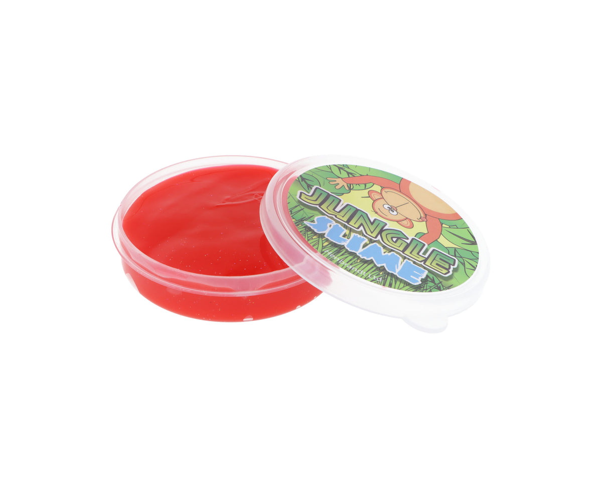 Single Jungle Animal Slime Tub - Pocket Money Toys Party Bag Filler