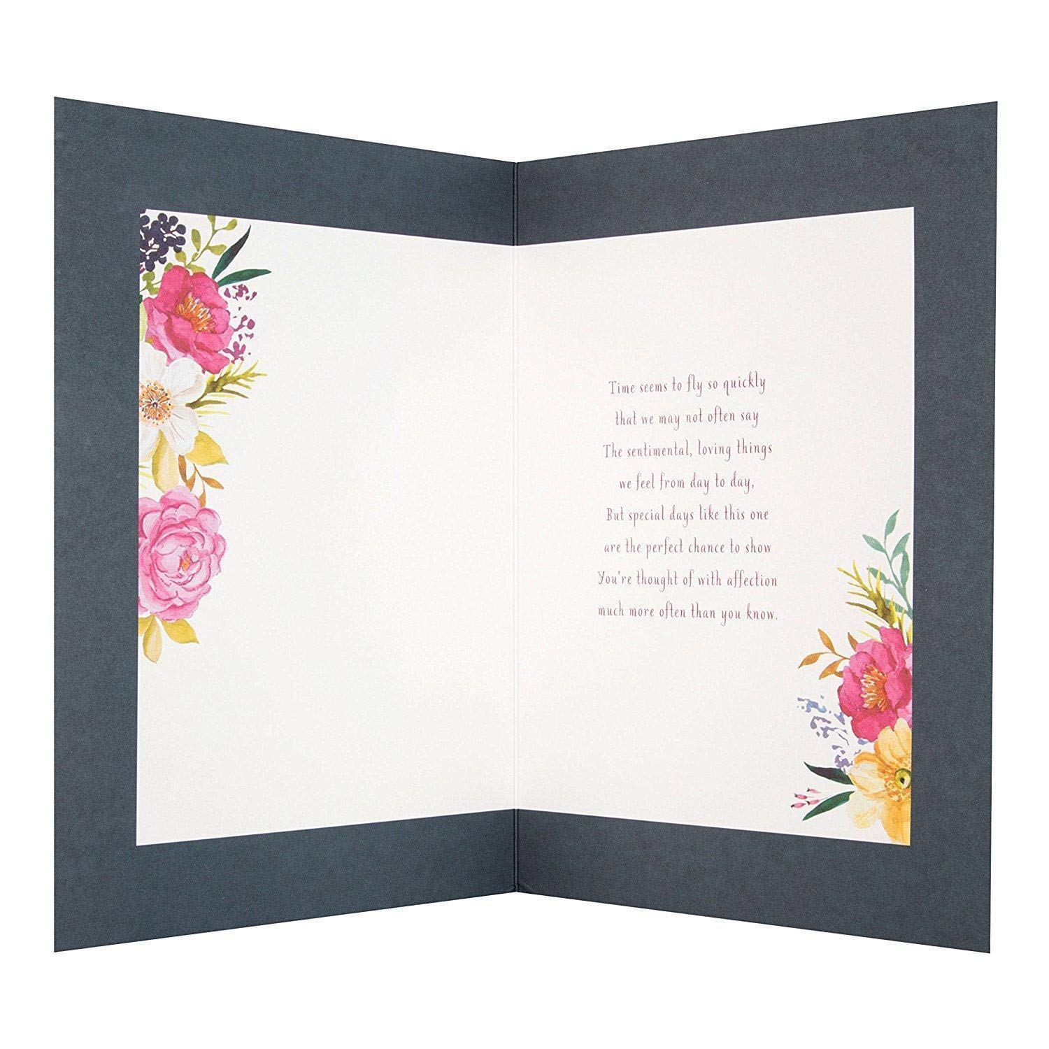 Contemporary Open Mother's Day Card 'Wish With Love' 