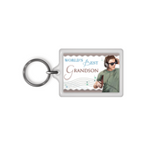 World's Best Grandson Celebrity Style Keyring