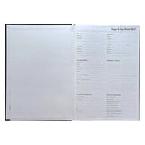 Janrax 2027 A4 Day Per Page Burgundy Desk Diary