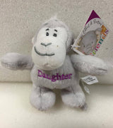 Daughter Morris Monkey Keyring