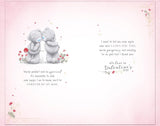 Bears Hugging Beautiful Girlfriend Luxury Handmade Valentine's Day Card {DC}