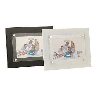 Kenro Strata Modern White Photo Frame 6x4" 10x15cm - Picture Frame