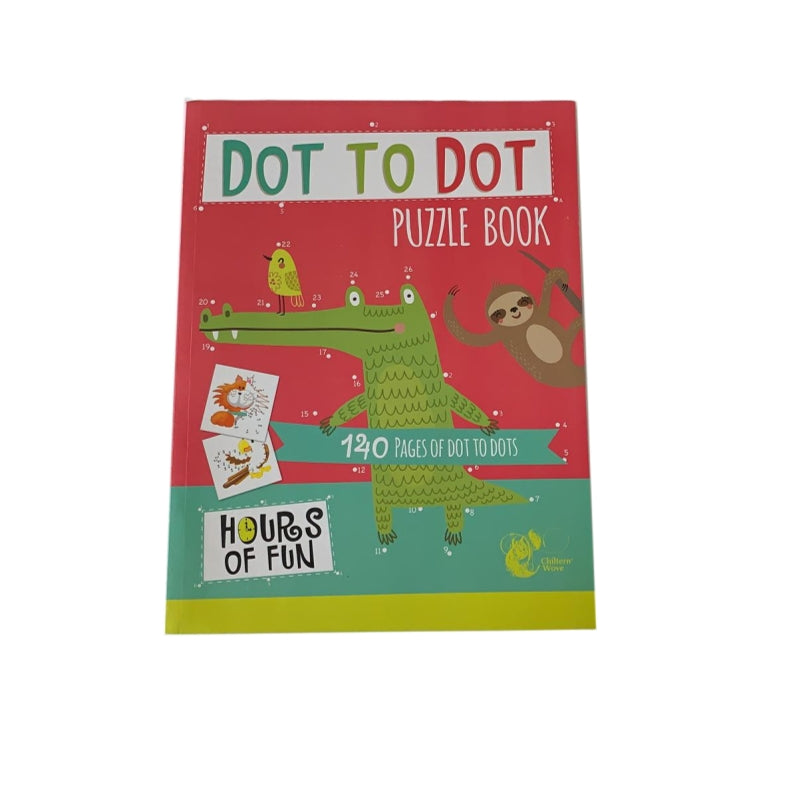 140 Pages Dot to Dot Puzzle Book by Chiltern Stationery {DC}