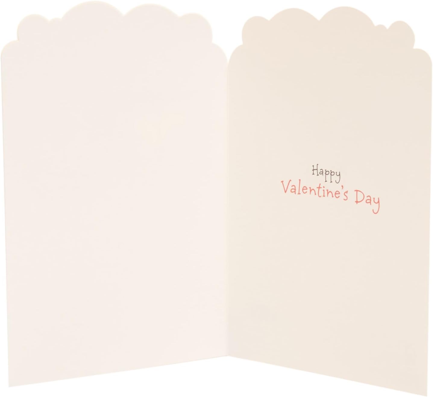 Fluffy Hearts Design Husband Valentine's Day Card