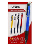 Pack of 24 0.5mm Mechanical Pencil with Eraser