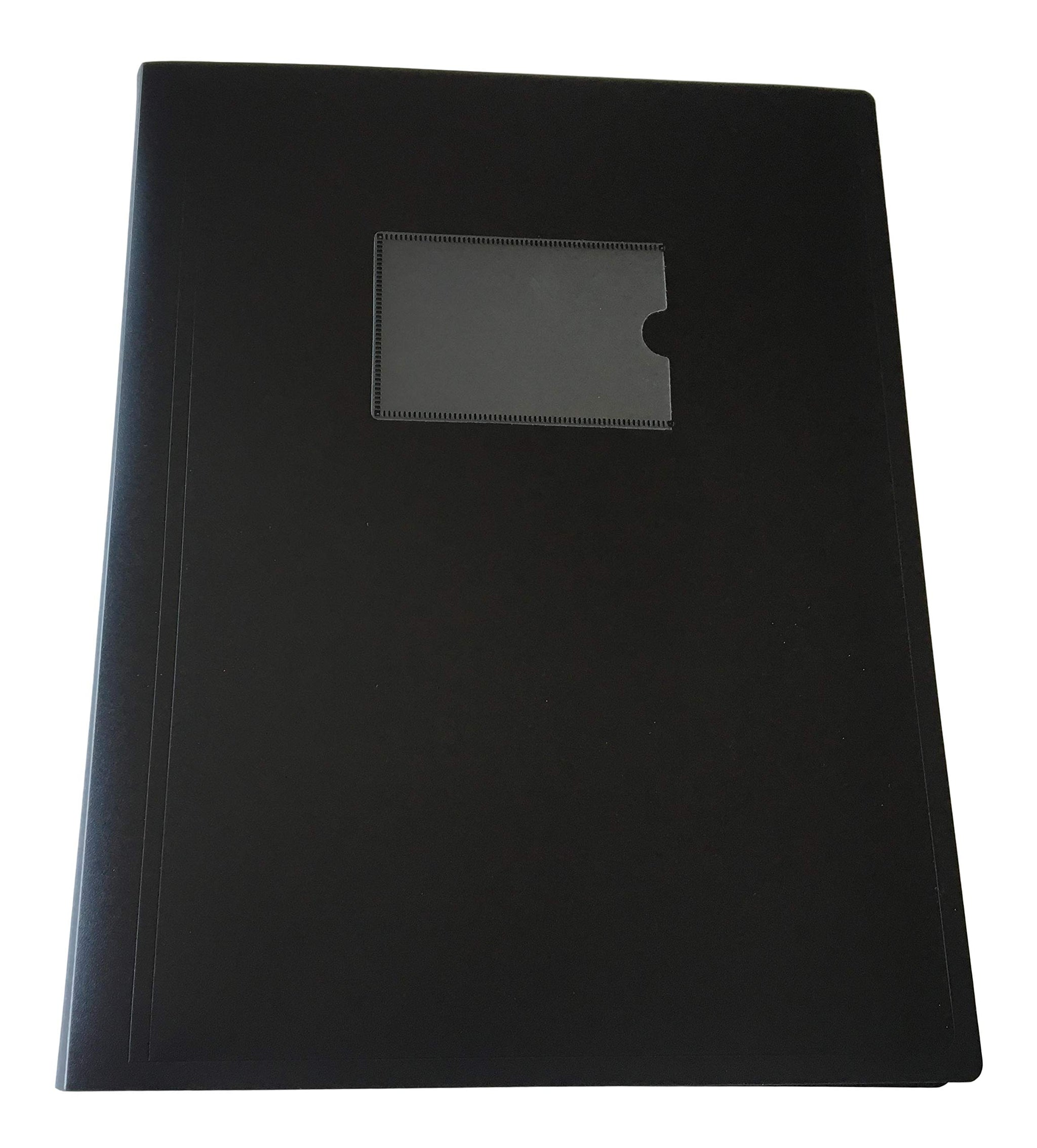 A4 Black Flexible Cover 100 Pocket Display Book