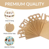 Kraft Photo Insert HAPPY BIRTHDAY Banner with Ribbon