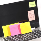 100 Sheets Fluorescent Green Color Sticky Notes 37.5x50mm