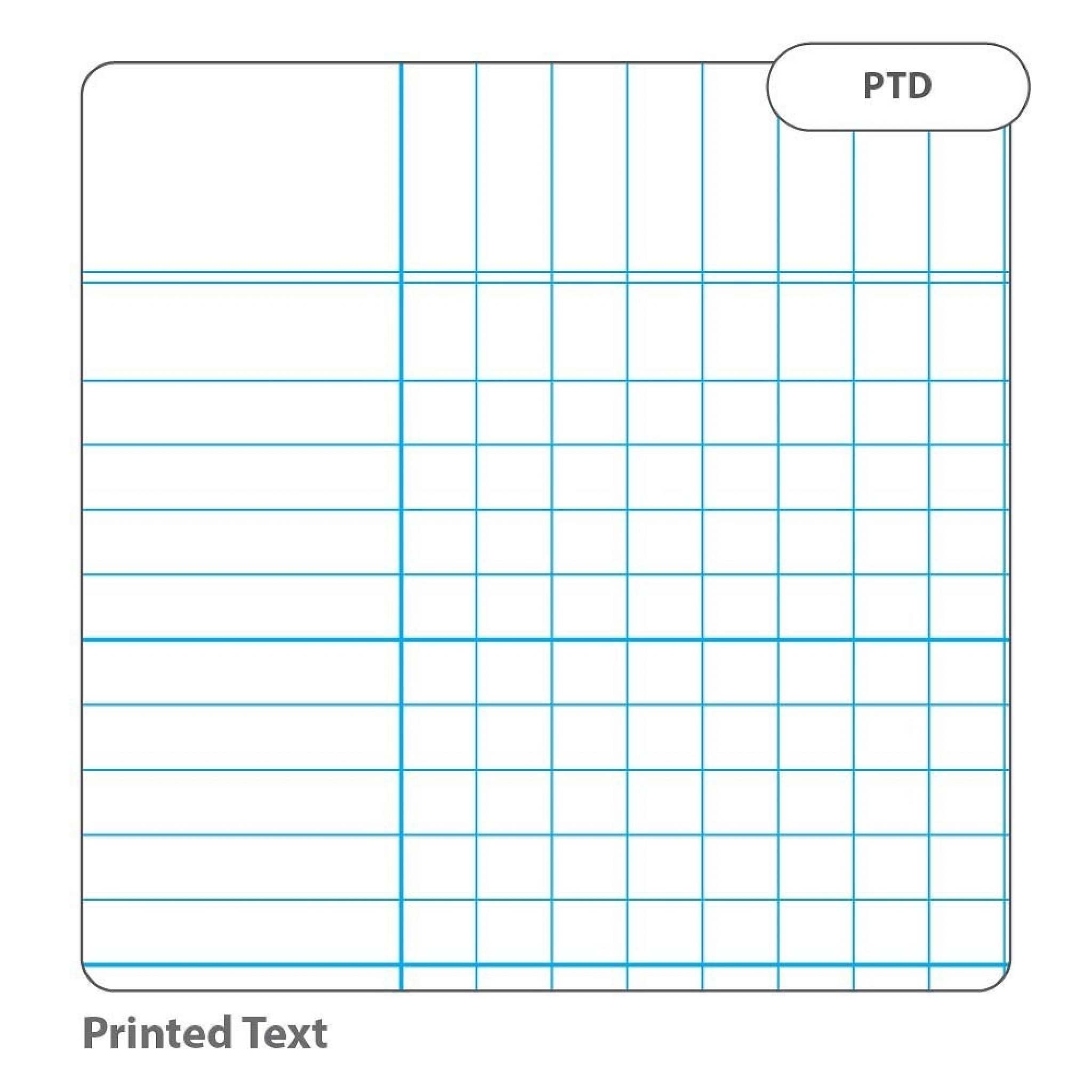 Rhino A4 Blue 80 Pages Teacher's Record Book