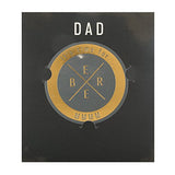 Dad Father's Day Hallmark  Morden New Card 'Beer Coaster' - Medium 