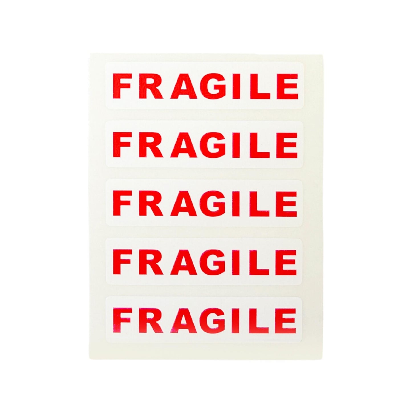 Pack of 35 Fragile Self Adhesive Labels by Janrax