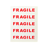 Pack of 35 Fragile Self Adhesive Labels by Janrax