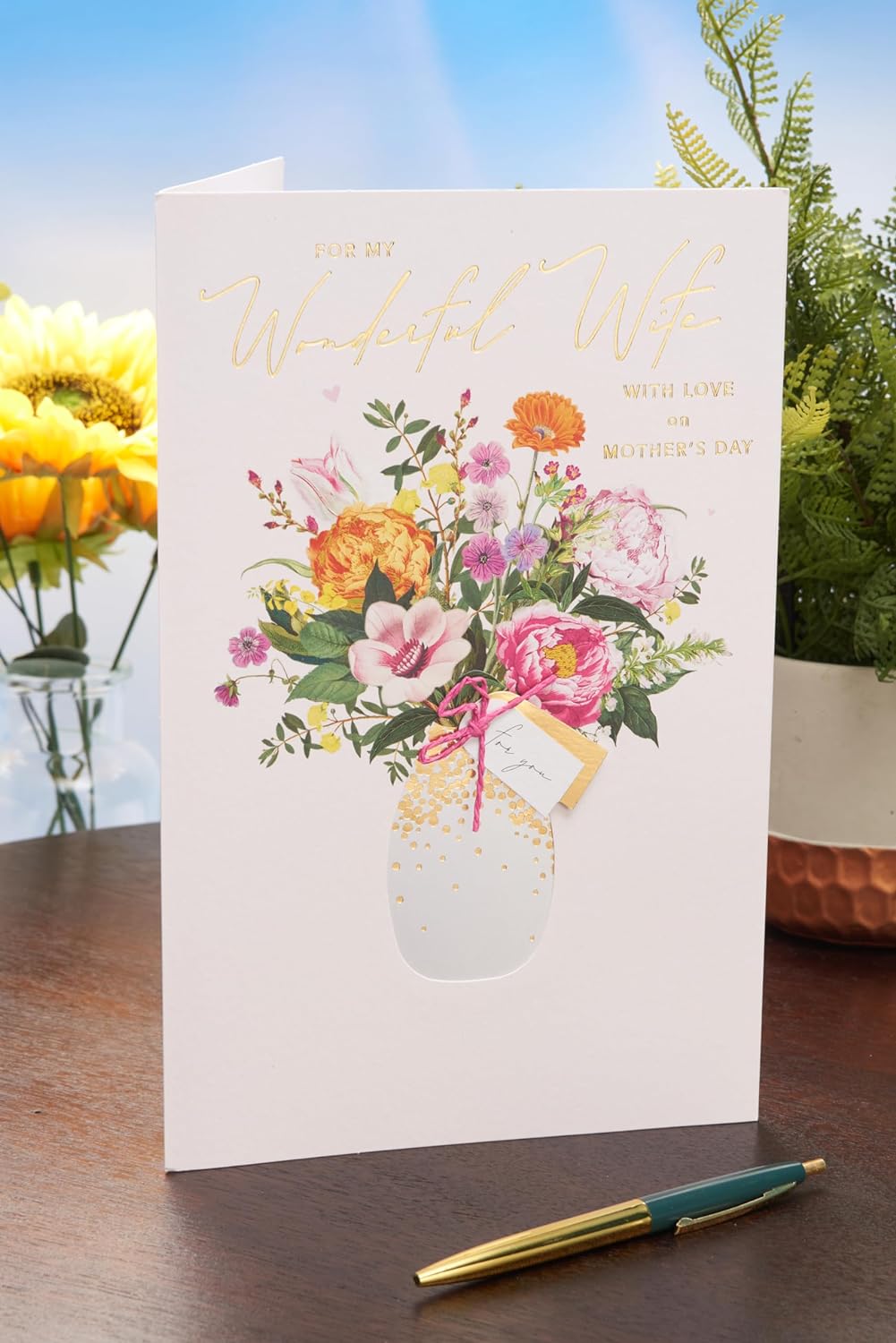 Loving Design Wife Mother's Day Card