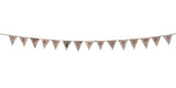 Merry Christmas With Tree Pennant hessian Bunting