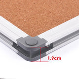 Aluminum Framed Bulletin Cork Board 90 x 120cm