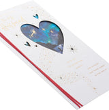Beautiful Design Night Scene Husband Valentine's Day Card